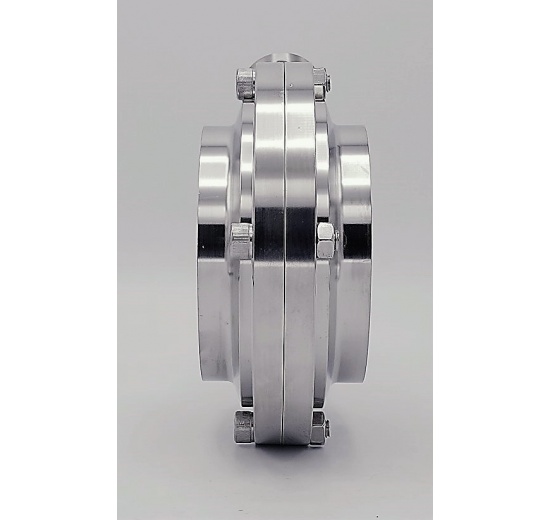 sanitairy inox vanne papillon