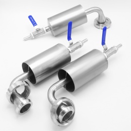 Sas à bulles pour la fermentation, Bubbler bouchon, acier inoxydable