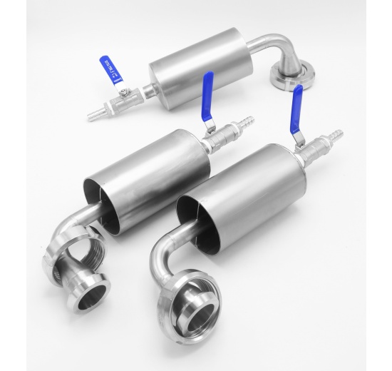 Sas à bulles pour la fermentation, Bubbler bouchon, acier inoxydable