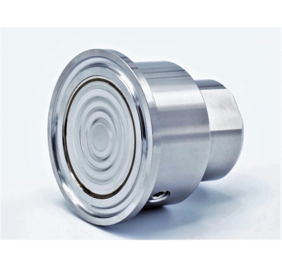 Séparateur à membrane CLAMP DIN 32676, col 50.5 mm, filetage intérieur 1/2"