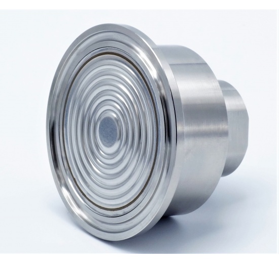 Séparateur à membrane CLAMP DIN 32676, col 64 mm, filetage intérieur 1/2"