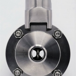 soudée type S-S inox vanne papillon