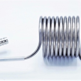 Spirale pour calmer l'échantillon de boisson, anti-mousse