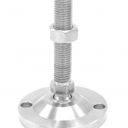 Stainless steel legs, height adjustable, with joint D100 M20 100 mm