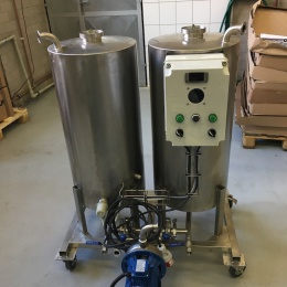 Station CIP 2 conteneurs (design vertical)