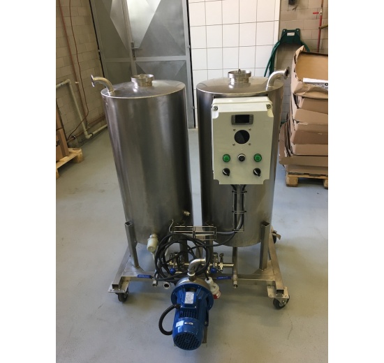 Station CIP 2 conteneurs (design vertical)