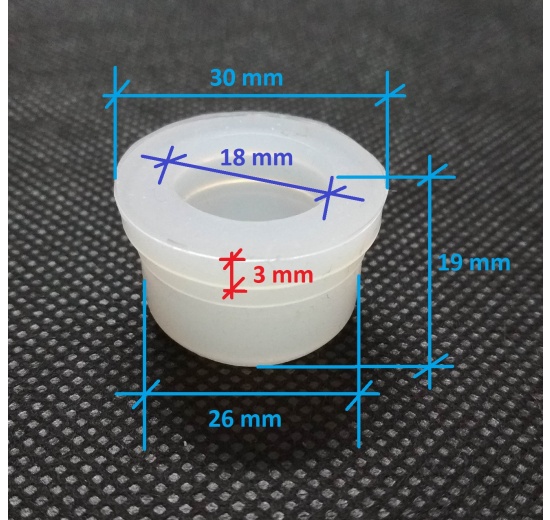 stavoznak silikonové těsnění