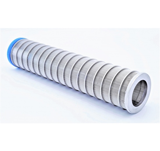 štěrbinové síto 0,1 mm pro trubkový rohový filtr DN 50