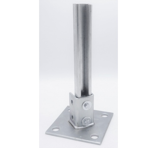 Support de montage en acier galvanisé, Montage et système d'ancrage