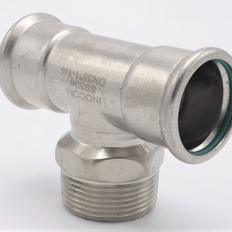 T-kus, lisovací F/M(závit vnější)/F 35_1 1/4"_35