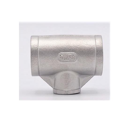 T pièce réduite de filetage type 307 R, acier inoxydable