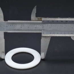 těsnění PTFE (teflon - polytetrafluorethylen) DN 32 pro clampový talířek 50,5 mm