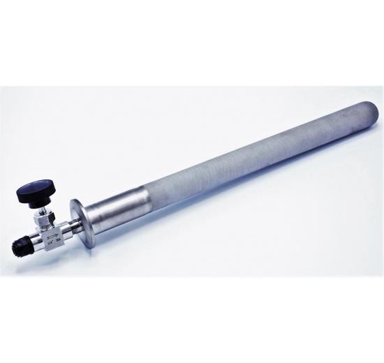 Tige de carbonatation en titane G 1/4" + accessoire