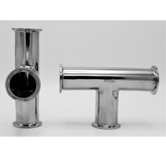 Tri Clamp DN40 equal tee