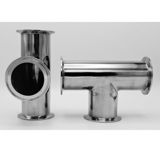 Tri CLAMP equal tee  DN65