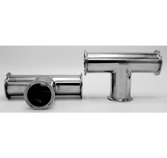 Tri CLAMP equal tee, "T" CLAMP