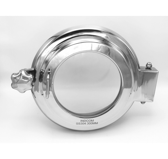 Trou d'homme non pressurisé avec vue en verre | DN300