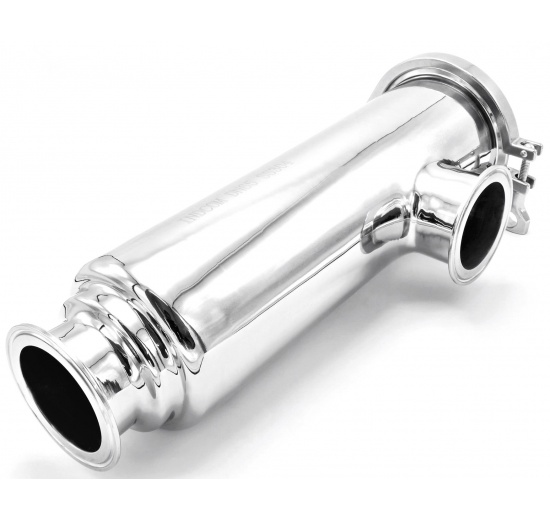 trubkový rohový filtr DN 65, clamp připojení DN 65 (K91)