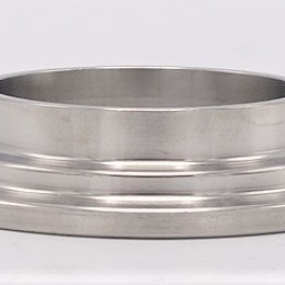 Tubulure conique à souder SMS DN38, acier inoxydable