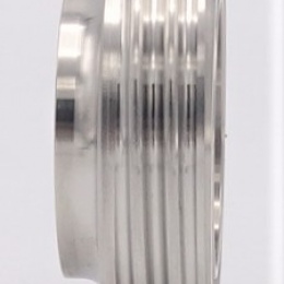 Tubulure filetée à souder SMS DN25, inox