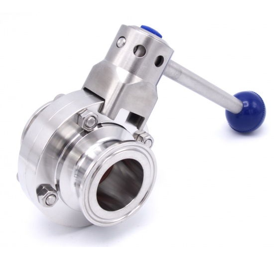Valves directes en acier inoxydable, Clamp type C-C