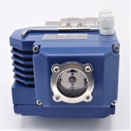 Vanne à bille inox en deux pièces avec dispositif d'asservissement