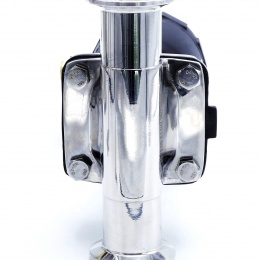 Vanne à membrane, commande: actionneur pneumatique, raccordement: CLAMP