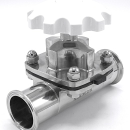 Vanne à membrane, manuelle, Clamp type C-C | DN50