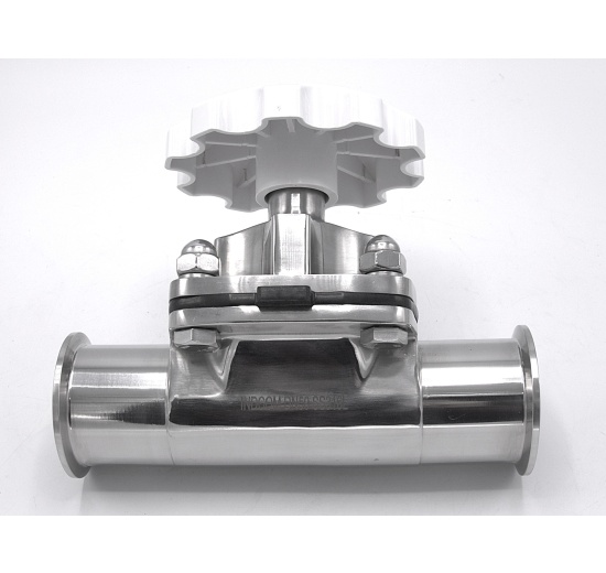 Vanne à membrane, manuelle, Clamp type C-C | DN50