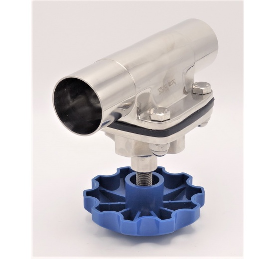 Vanne à membrane, manuelle, type de soudage S-S, EPDM | DN50