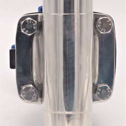 Vanne à membrane, manuelle, type de soudage S-S, VMQ | DN50