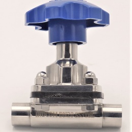 Vanne à membrane, type de soudage S-S, EPDM | DN20