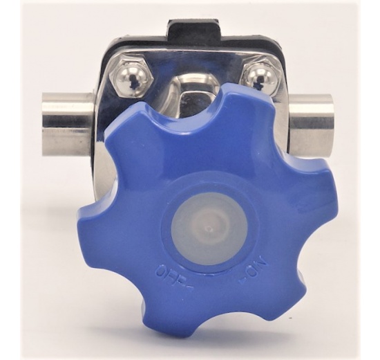 Vanne à membrane, type de soudage S-S, EPDM | DN20