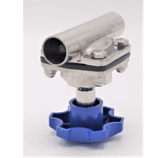 Vanne à membrane, type de soudage S-S, EPDM | DN25