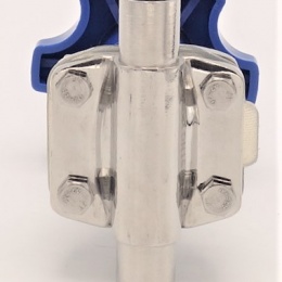 Vanne à membrane, type de soudage S-S, Silicone | DN15