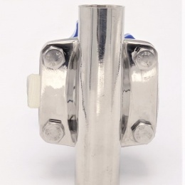 Vanne à membrane, type de soudage S-S, Silicone | DN25