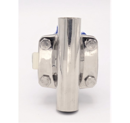 Vanne à membrane, type de soudage S-S, Silicone | DN25