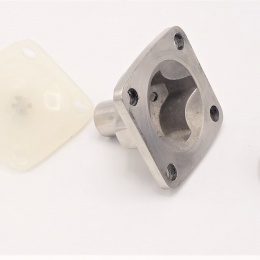 Vanne à membrane, type de soudage S-S, Silicone