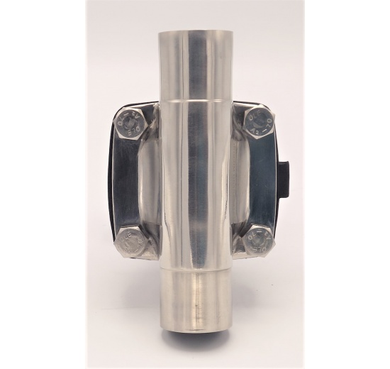 Vanne à membrane, type de soudage S-S, VMQ | DN40