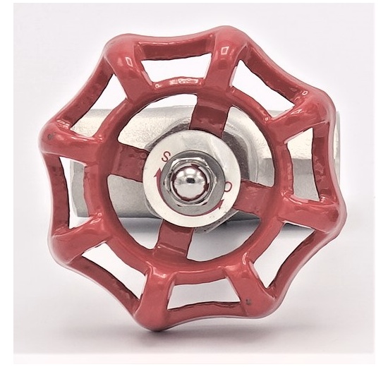 Vanne à soupape, d'arrêt, en acier inoxydable | 1/2”