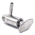 Vanne d'échantillonnage en inox, Clamp type | 1/2"