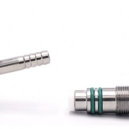 Vanne d'échantillonnage en inox, Clamp type | 1/4"