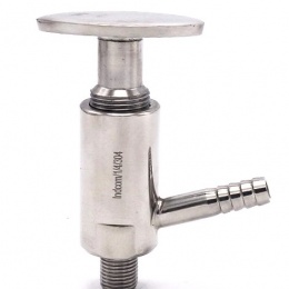 Vanne d'échantillonnage en inox, Clamp type | 1/4"