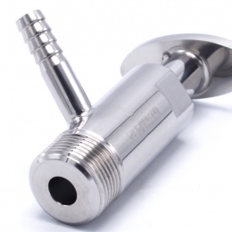 Vanne d'échantillonnage en inox, Clamp type | 3/4"