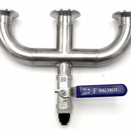 Vanne de spunding CLAMP  Vanne de sécurité pour cuve de fermentation