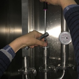 Vanne de spunding CLAMP  Vanne de sécurité pour cuve de fermentation