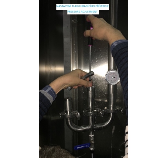 Vanne de spunding CLAMP  Vanne de sécurité pour cuve de fermentation