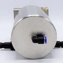 Vanne papillon à commande pneumatique, filetée / soudée, type G-S | DN20