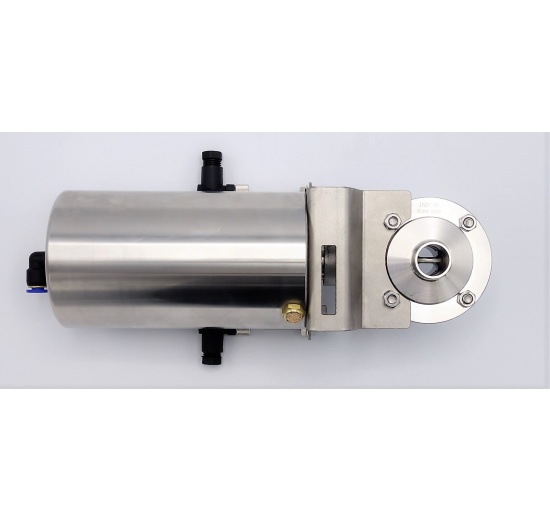 Vanne papillon à commande pneumatique, filetée / soudée, type G-S | DN20