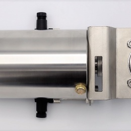 Vanne papillon à commande pneumatique, filetée / soudée, type G-S | DN25